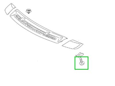 Erou vis à tole Grille d'admission d'air Mercedes-Benz