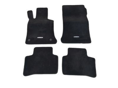 Jeu de 4 Tapis en reps noir Classe GLK 204 CLASSIC Mercedes-Benz