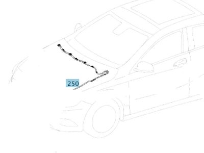 Gicleur Flexible avec Buses Classe A W176 Mercedes-Benz