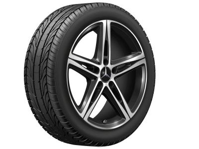 Jante Mercedes 18 pouces CLA W118 7,5 Jx18 ET 49 5 branches, Aero