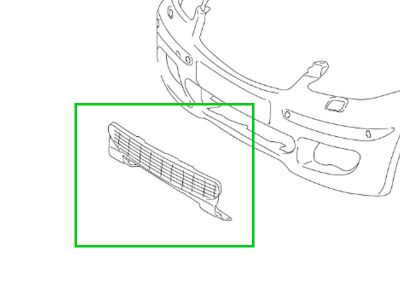 Fixation a mortaise Bouchon de réservoir à carburant Classe A W176  Mercedes-Benz