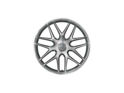 Jante AMG Mercedes 22 pouces GLE W167- Essieu Avant- 10 J x 22 ET 55 branches en Y Finition gris titane