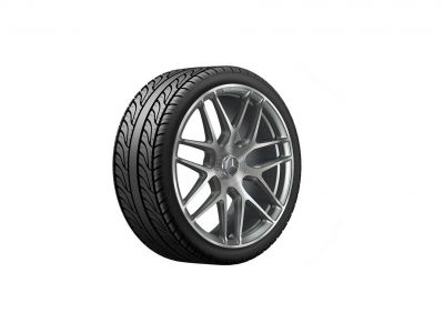 Jante AMG Mercedes 22 pouces GLE W167- Essieu Avant- 10 J x 22 ET 55 branches en Y Finition gris titane