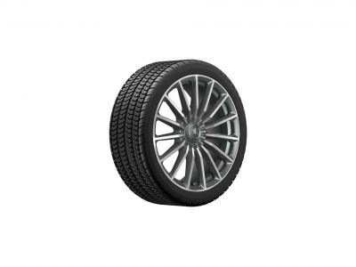 Jante AMG Mercedes 22 pouces GLS W167 -  Essieu Arrière - 11,5 J x 22 ET 47 - multibranches Finition gris titane 