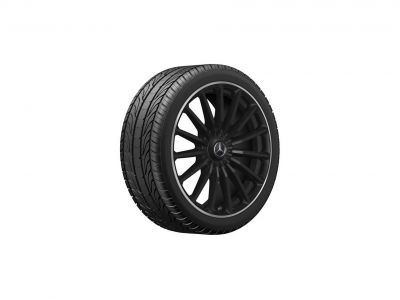 Jante AMG Mercedes 22 pouces GLS W167 -  Essieu Arrière - 11,5 J x 22 ET 47 - multibranches Finition noir mat 