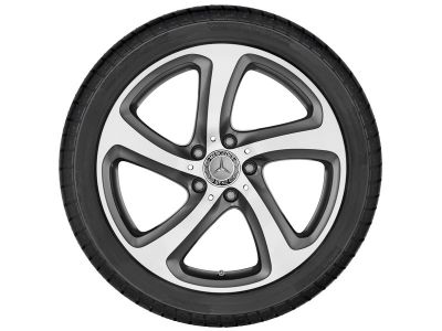 Pack 4 Roues complètes hiver Classe E W238 & W213 8 J x 18 pouces ET 43