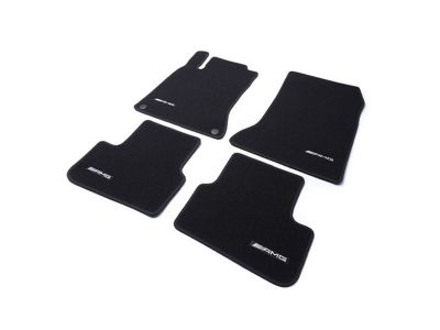 Jeu 4 Tapis en Velours AMG Line Noir Classe B W246 Mercedes-Benz