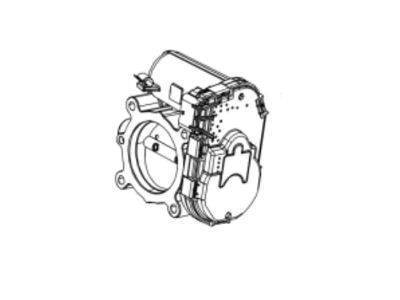 Papillon Gaz d'échappement Classe B W246 Mercedes-Benz