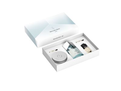 Kit-cadeaux LAND - Eau de Parfum, gel de douche solide et huile Mercedes-Benz