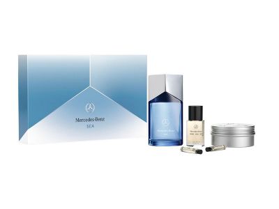 Kit-cadeaux SEA - Eau de Parfum, gel de douche solide et huile Mercedes-Benz