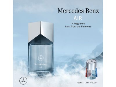 Kit-cadeaux AIR - Eau de Parfum, gel de douche solide et huile Mercedes-Benz
