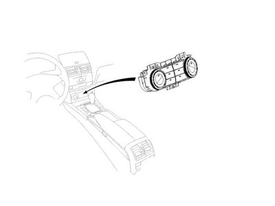 Calculateur Complet et Climatiseur Classe C W204 Mercedes-Benz
