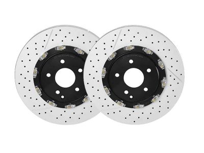 Jeu de 2 Disques de Freins AVANT SLK 55 AMG W171 Mercedes-Benz