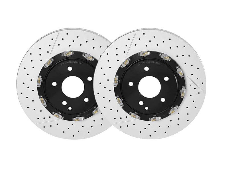 Jeu de 2 Disques de Freins AVANT SLK 55 AMG W171 Mercedes-Benz