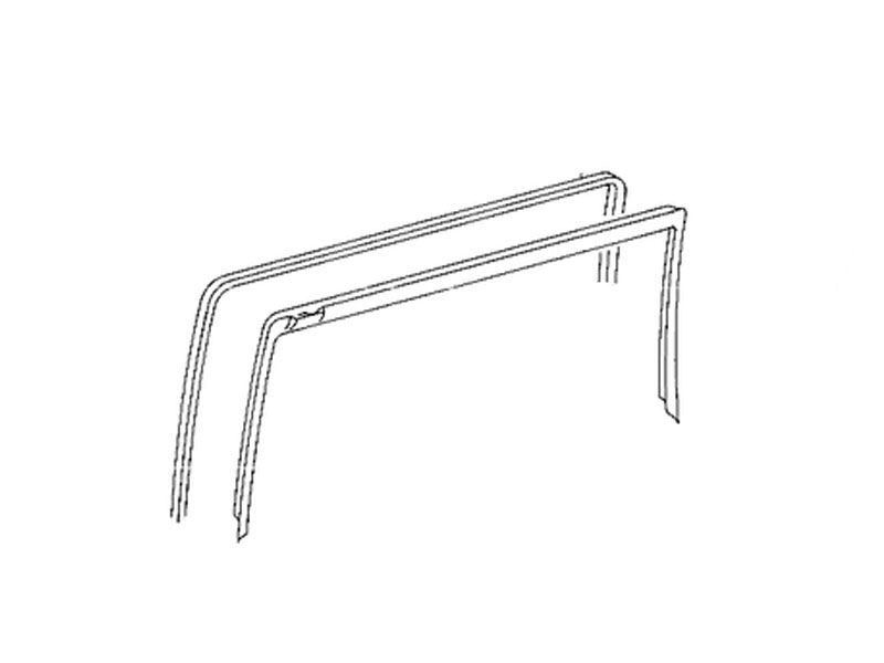 Joint de Porte Côté Chassis Gauche et Droit Caoutchouc