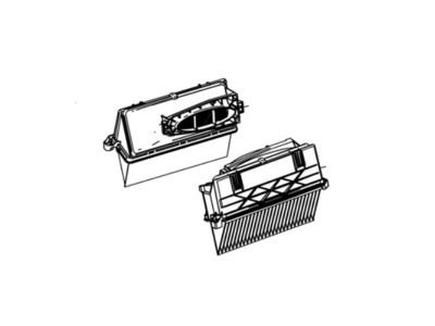 Cartouche de Filtre à Air Classe X W470 Mercedes-Benz