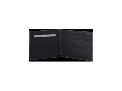  Porte-monnaie Mercedes-Benz AMG, "sans compartiment pour monnaie"  Coloris noir, Cuir de vachette 
