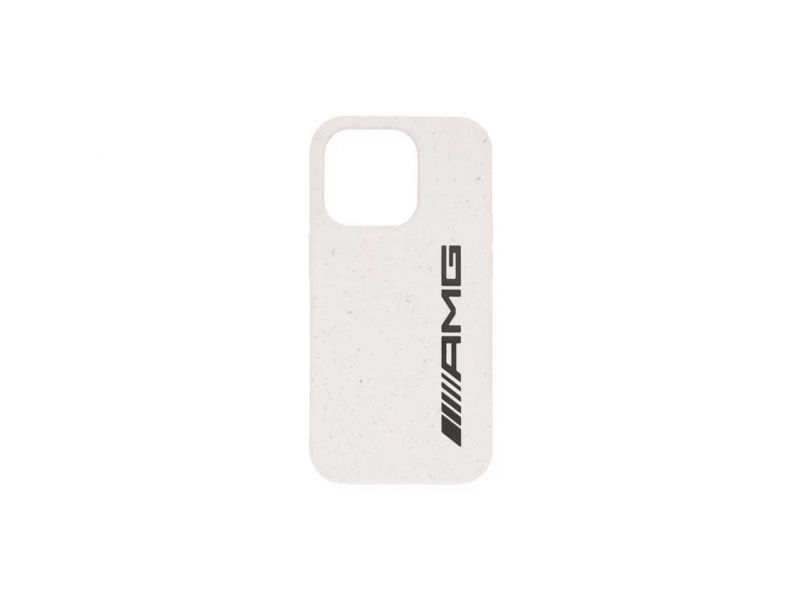 iPhone 14 Pro - Coque AMG blanc Mercedes-Benz