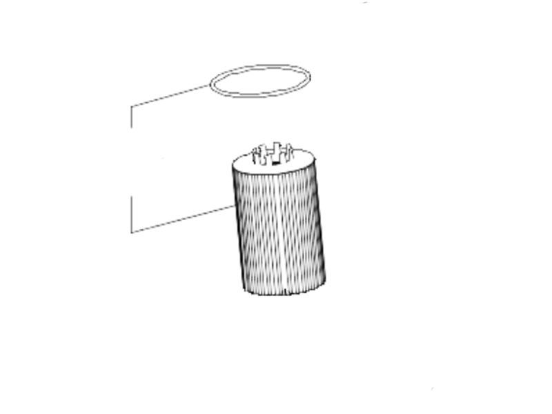 Ts Cart. Filtre A Huile A9341800009 Mercedes-Benz