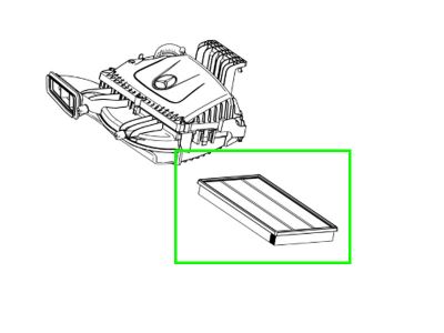 Filtre à Air Sprinter W910 Mercedes-Benz