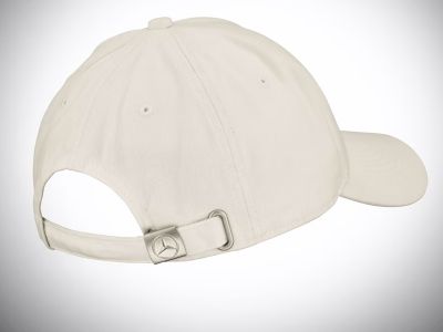 Casquette Écru 100 % coton (bio) Étoile Brodée Mercedes-Benz