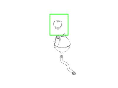 Bouchon Radiateur Réservoir à liquide vase expension Mercedes-Benz