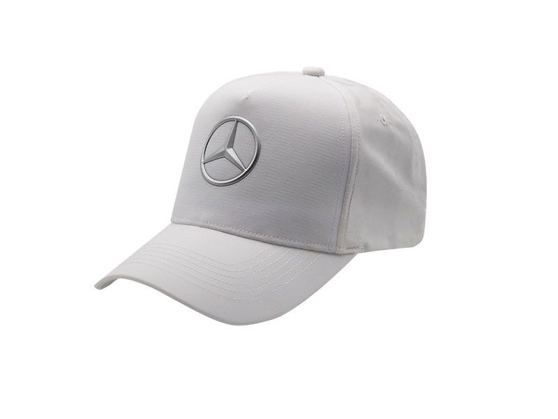 Casquette Blanche Mercedes-Benz Logo 3D de l'Etoile