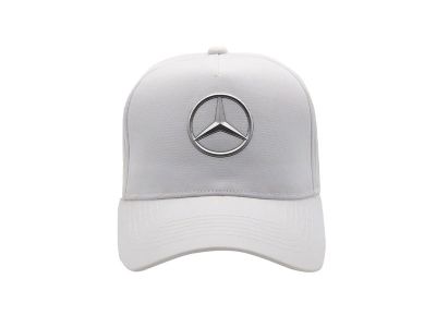 Casquette Blanche Mercedes-Benz Logo 3D de l'Etoile