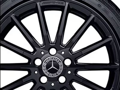 Jante AMG Mercedes Classe A W176 - 18 pouces - Noir - Multibranches