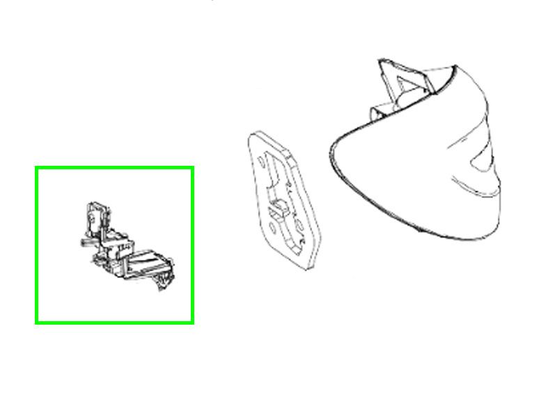 Support Ampoules de Feux Arrière Gauche Conducteur Classe B W246 Mercedes-Benz