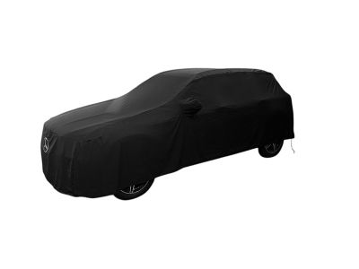 Housse Extérieure Noire Logo Blanc Classe B W246 Mercedes-Benz