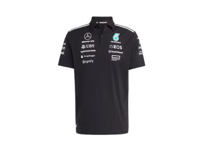 Polo Noir Adidas Écurie Mercedes-AMG F1