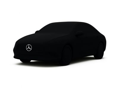 Housse d'intérieur Noir logo blanc CLA Coupé W118 Mercedes-Benz 