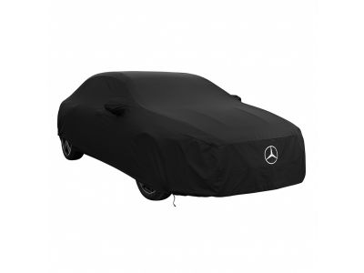 Housse Extérieure Noire Logo Blanc Classe A Berline W177 Mercedes-Benz