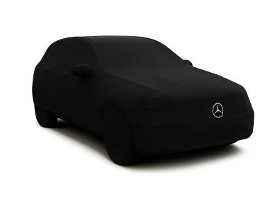 Housse Extérieure Noire Logo Blanc GLC W254 Mercedes-Benz