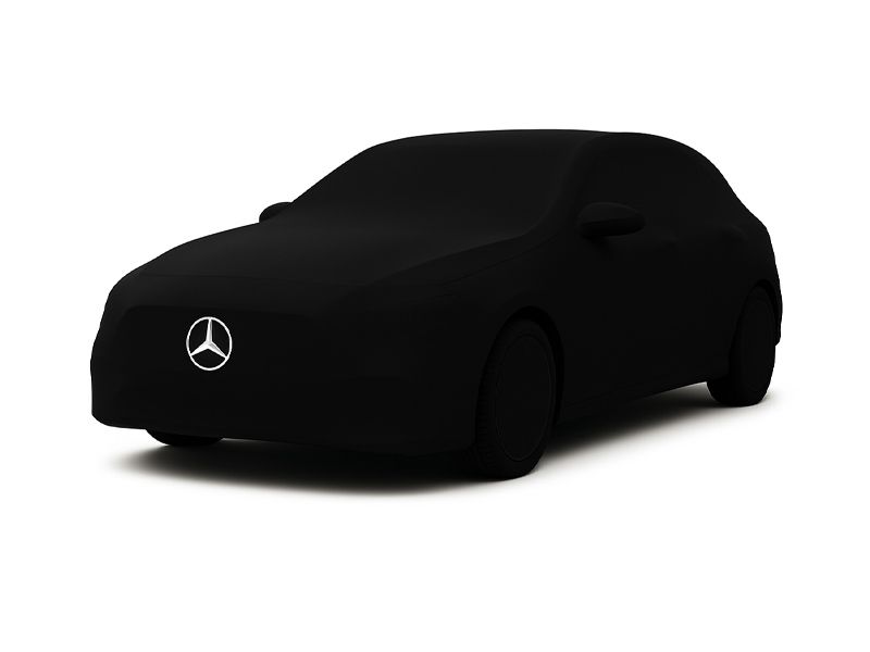 Housse Extérieure Noire Logo Blanc Classe A W177 Mercedes-Benz Housse Extérieure Noire Logo Blanc Classe A W177 Mercedes-Benz