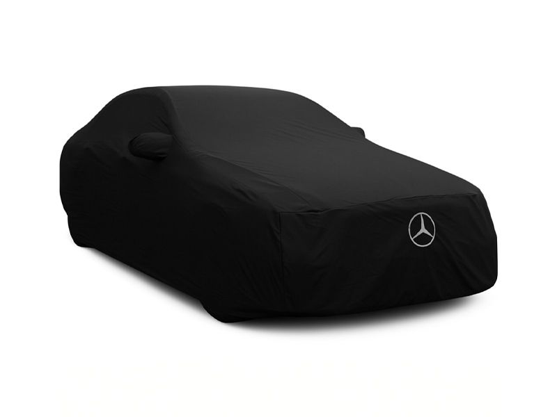 Housse Extérieure Noire Logo Blanc Classe C Berline W204 Mercedes-Benz Housse Extérieure Noire Logo Blanc Classe C Berline W204 Mercedes-Benz