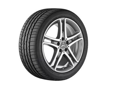 Jante Mercedes 18 pouces Classe S W217 et W222 8 J x 18 ET 41 5 branches, Aero