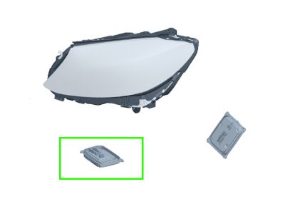 Calculateur Correcteur de site Bloc Optique Avant Gauche Classe C W205 Mercedes-Benz