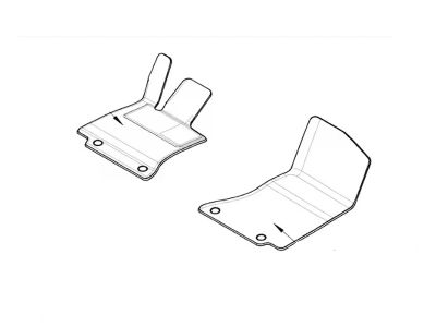 Tapis Avant Reps Classe C W206 - Conducteur et Passager - Mercedes-Benz