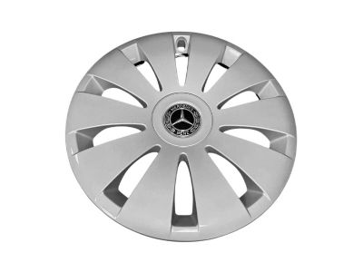 Enjoliveur de roue 16 Pouces Cache Moyeu Noir Mercedes-Benz