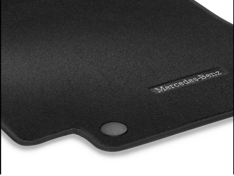 Jeu 3 Tapis velours CLA W174 - Noir - Mercedes-Benz