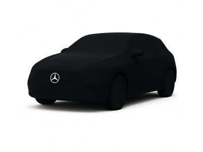 Housse d'intérieur Noir logo blanc GLA W247 Mercedes-Benz 