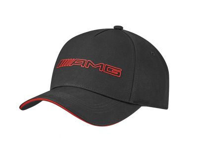 Casquette AMG Coloris noir / rouge, Polyester (recyclé) Mercedes-Benz