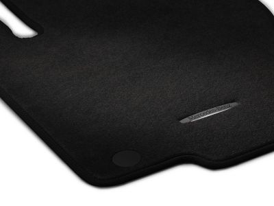 Jeu 4 Tapis en velours CLASSIC - Noir - GLE W166 Mercedes-Benz