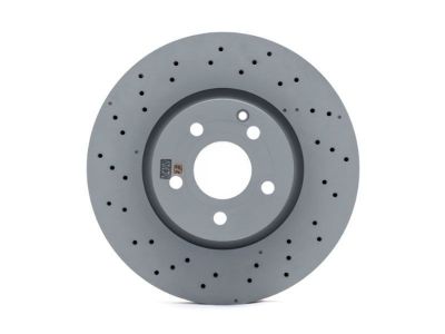Jeu de 2 Disques de Freins Avant Mercedes-AMG GLA 45 4MATIC+
