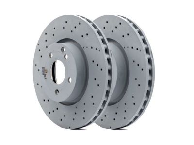 Jeu de 2 Disques de Freins Avant Mercedes-AMG GLA 45 4MATIC+