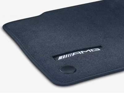 Jeu 4 Tapis Velours AMG bleu EQE W295 Mercedes-Benz