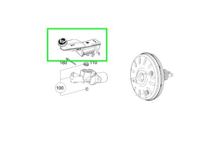 Réservoir Vase Expansion Classe A W176 Réservoir Vase Expansion Classe A W176