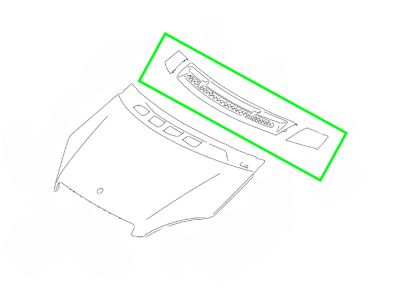 Pack 3 Embouts Grille d'admission d'air Classe A W169 Mercedes-Benz